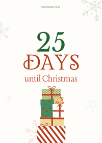 Christmas Countdown Poster