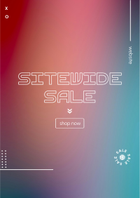 Gradient Sale Poster