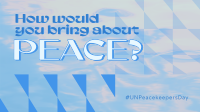 Day of UN Peacekeepers Animation Image Preview