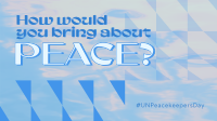 Day of UN Peacekeepers Animation