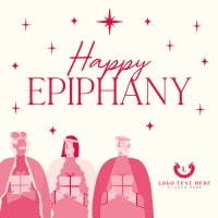 Happy Epiphany Day Instagram Post