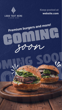 Burgers & More Coming Soon Instagram Reel