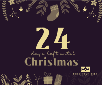 Countdown To Christmas Facebook Post