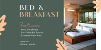 Bed & Breakfast Twitter Post