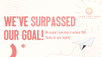 Corporate Milestone Achievement Facebook Event Cover