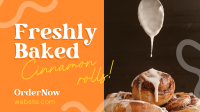 Freshly Baked Cinnamon Facebook Event Cover Image Preview