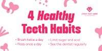 Dental Health Tips for Kids Twitter Post