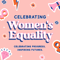 Women's Equality Instagram Post Design