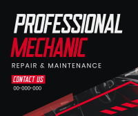 Automotive Professional Mechanic Facebook Post