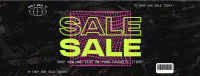 Grunge Street Sale Facebook Cover Image Preview