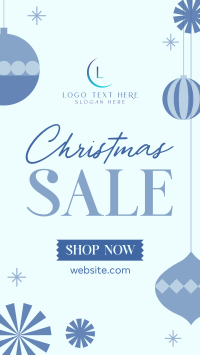 Ornamental Christmas Sale Facebook Story