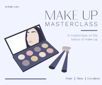 Make Up Masterclass Facebook Post