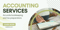 Accounting and Finance Service Twitter Post