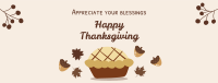 Thanksgiving Pie  Facebook Cover