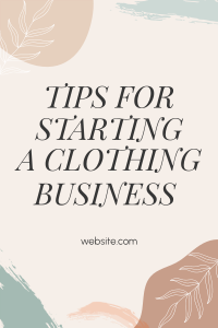 How to start a clothing business Pinterest Pin Image Preview
