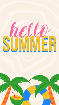 Hello Summer! Instagram Story