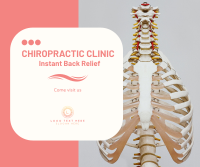 Chiropractic Clinic Facebook Post