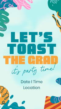 Graduation Day Toast Instagram Reel Image Preview