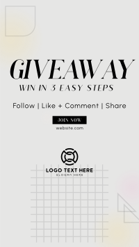 Giveaway Express Instagram Story