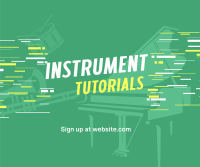 Music Instruments Tutorial Facebook Post
