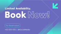 Corporate Now Booking Facebook Event Cover