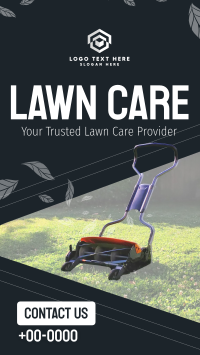 Lawn Care Service TikTok Video example 1