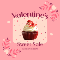 Valentines Cupcake Sale Instagram Post