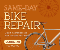 Bike Repair Shop Facebook Post