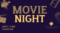 Cinema Movie Night Animation