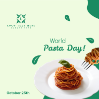 World Pasta Day Greeting Instagram Post