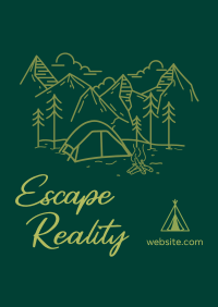 Escape Reality Poster