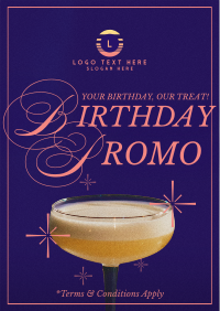 Rustic Birthday Promo Flyer