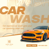 Professional Car Cleaning Instagram Post Image Preview