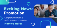 Corporate Promotion Announcement Twitter Post