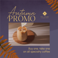 Autumn Coffee Promo Instagram Post Image Preview