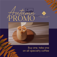 Autumn Coffee Promo Instagram Post Image Preview