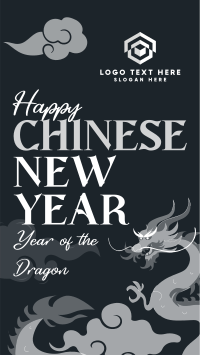 Dragon Chinese New Year TikTok Video