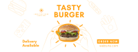 Burger Home Delivery Facebook Cover