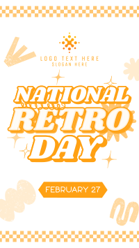 Nostalgic Retro Day Facebook Story