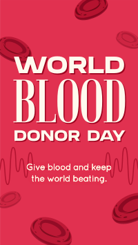 World Blood Donation Day Instagram Reel Image Preview