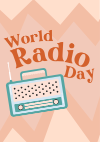 Radio Day Celebration Poster