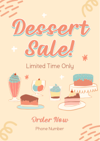 Discounted Desserts Poster