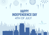 Independence Celebration Postcard