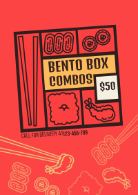 Bento Box Combo Poster