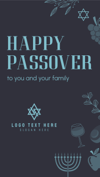 Happy Passover Facebook Story