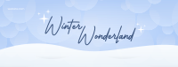 Winter Wonderland Facebook Cover Design