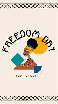 Happy Freedom Day Facebook Story