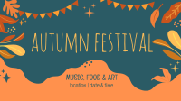 Autumn Day Facebook Event Cover Design