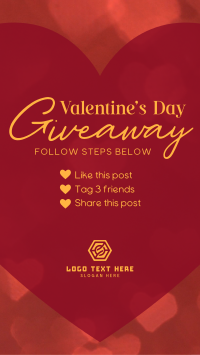 Valentine's Giveaway Instagram Reel