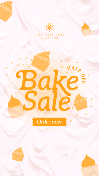 Sweet Bake Sale Facebook Story